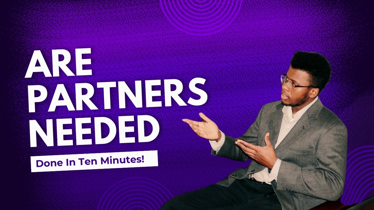 Should you start your accounting firm with a partner? (watch before you decide)