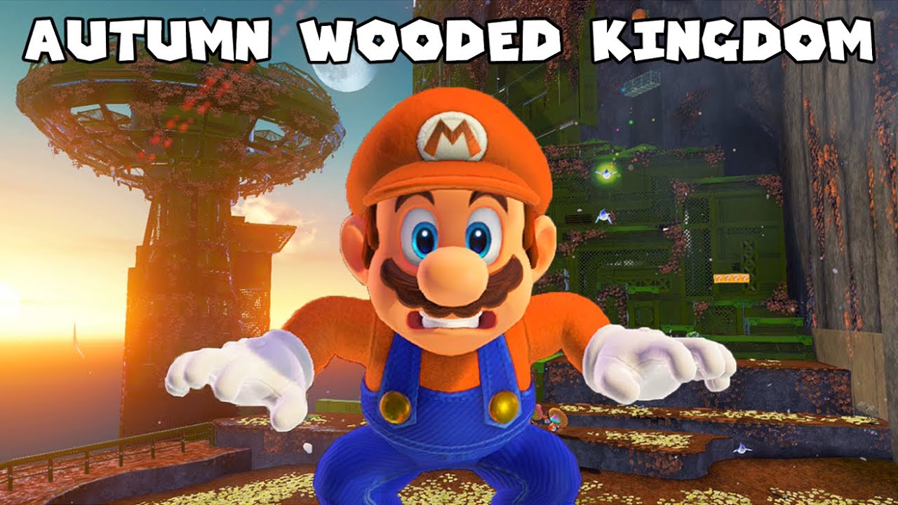 What If Kingdoms Had Different Seasons in Super Mario Odyssey? - Wooded Kingdom