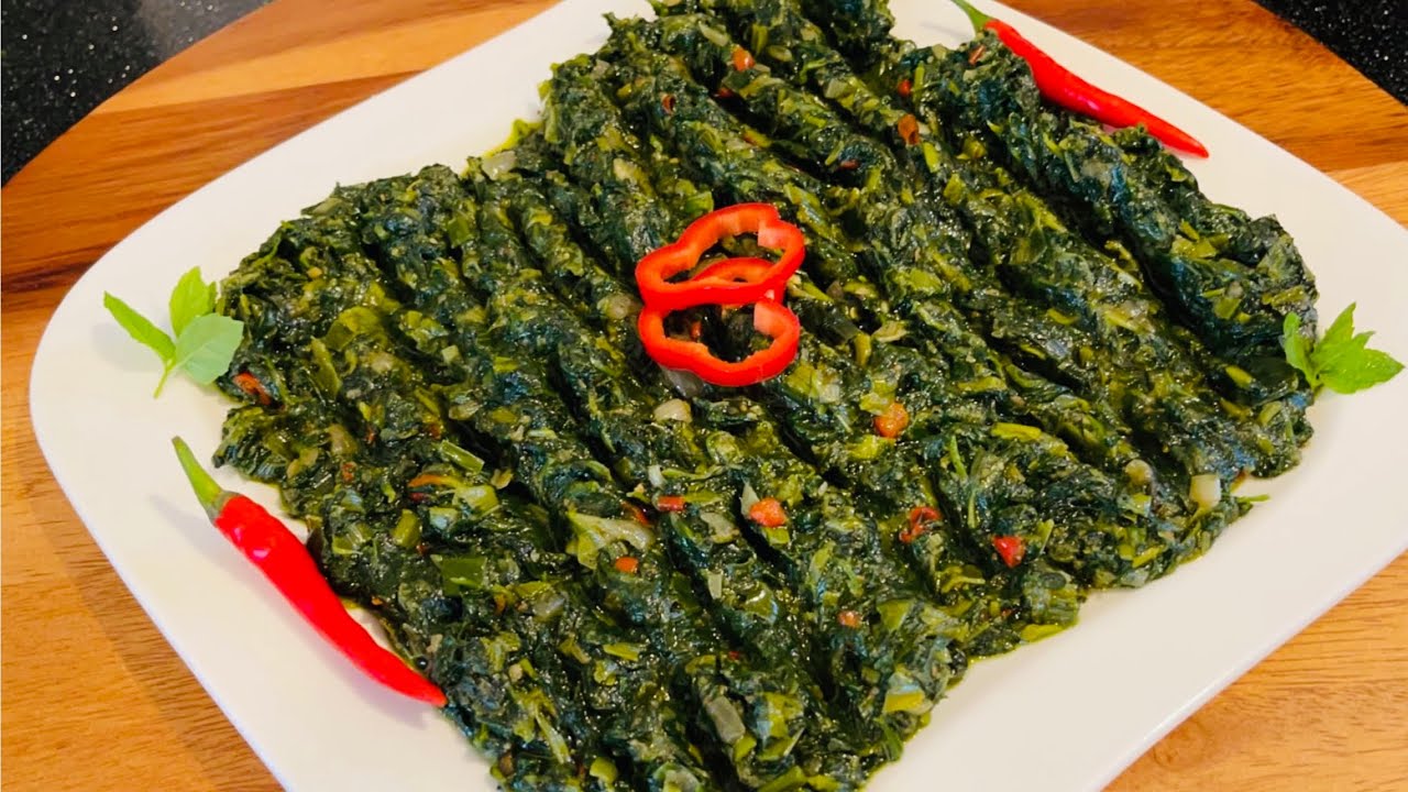 Sabzi Palak Spinach Recipe#سبزی#پالک #افغانی #طرزتهیه اسفناج سبزی پالک تیار کرنے کا طریقہ