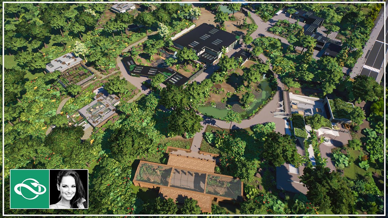 Explore this amazing Tropical Jungle Empire Zoo in Planet Zoo