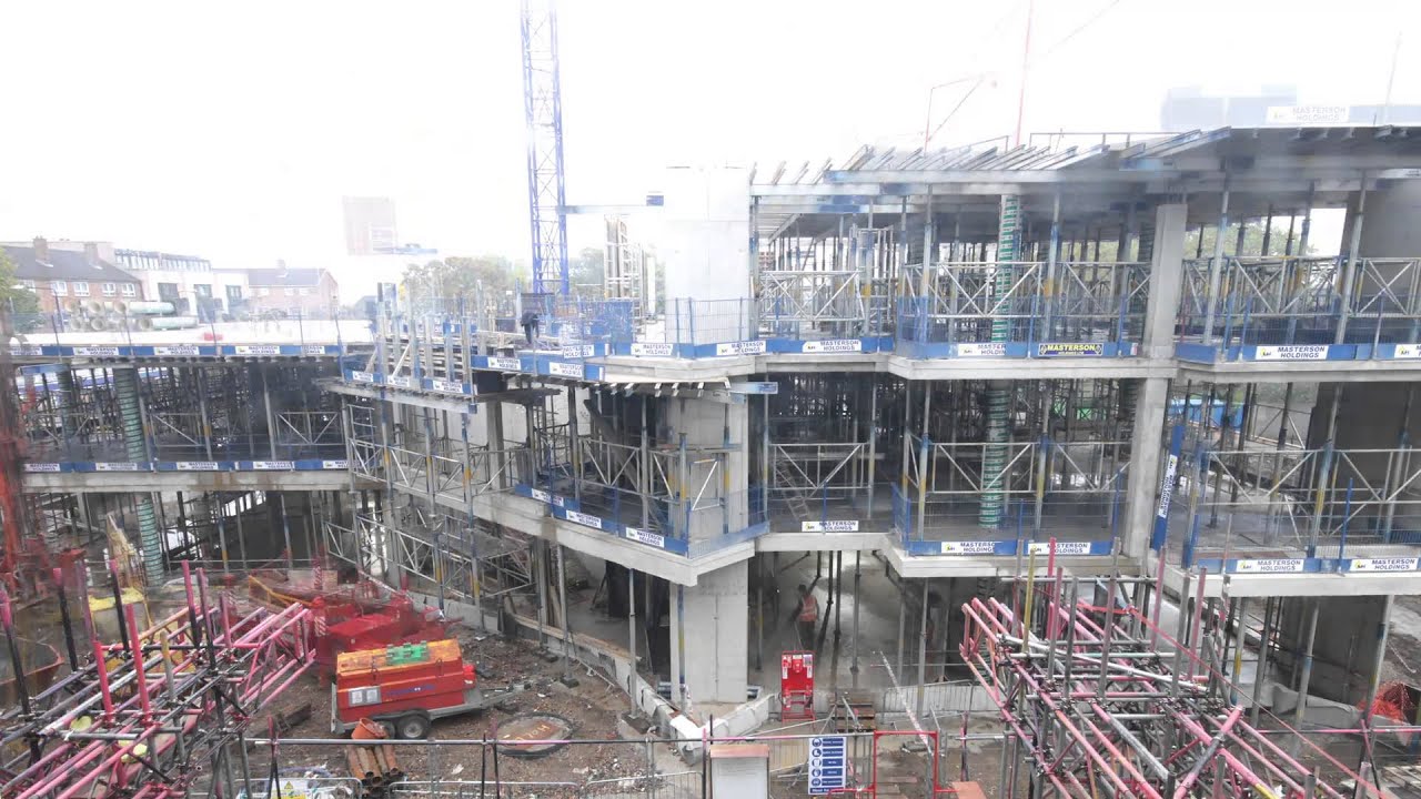 Newham's new-look East Ham Civic Campus - timelapse construction video