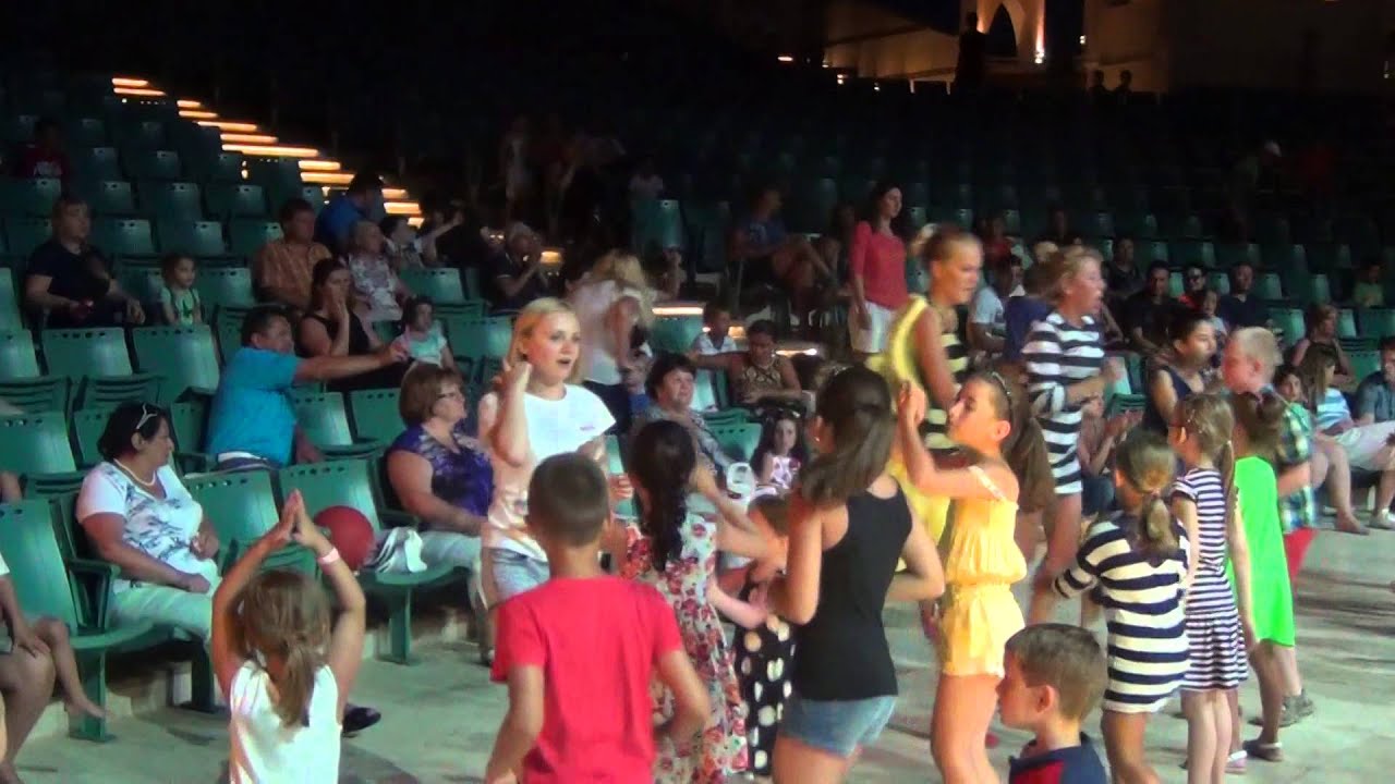 Güral Premier Tekirova, мини-диско,июль 2014