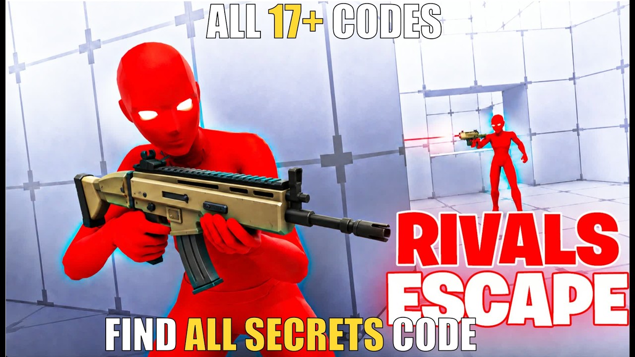 RIVALS ESCAPE ROGUELIKE MAP FORTNITE - ALL SECRETS CODES (17+ CODES)