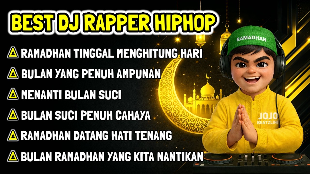 🎧BEST DJ RAPPER HIPHOP || RAMADHAN TINGGAL MENGHITUNG HARI || MENANTI BULAN SUCI #djhiphop #djviral