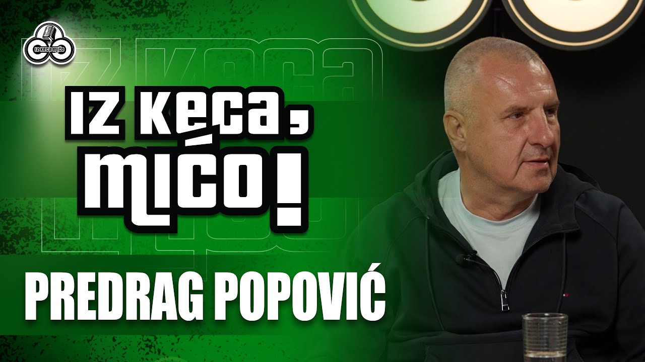 Poslednjih 50 evra u kući sam stavio na Partizan i dobio | Iz keca, mićo #81 | Predrag Popović