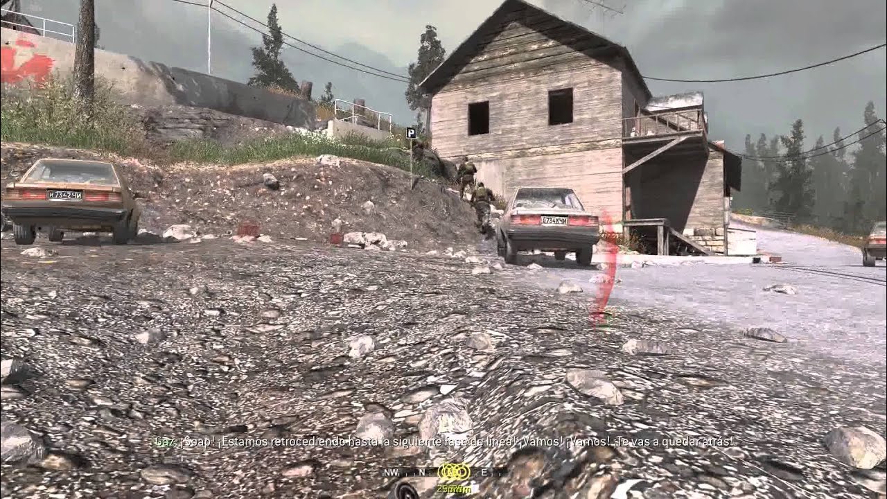 Call of Duty 4 : Modern Warfare - Acto 2 Mision 4 Al rojo vivo  - Español HD