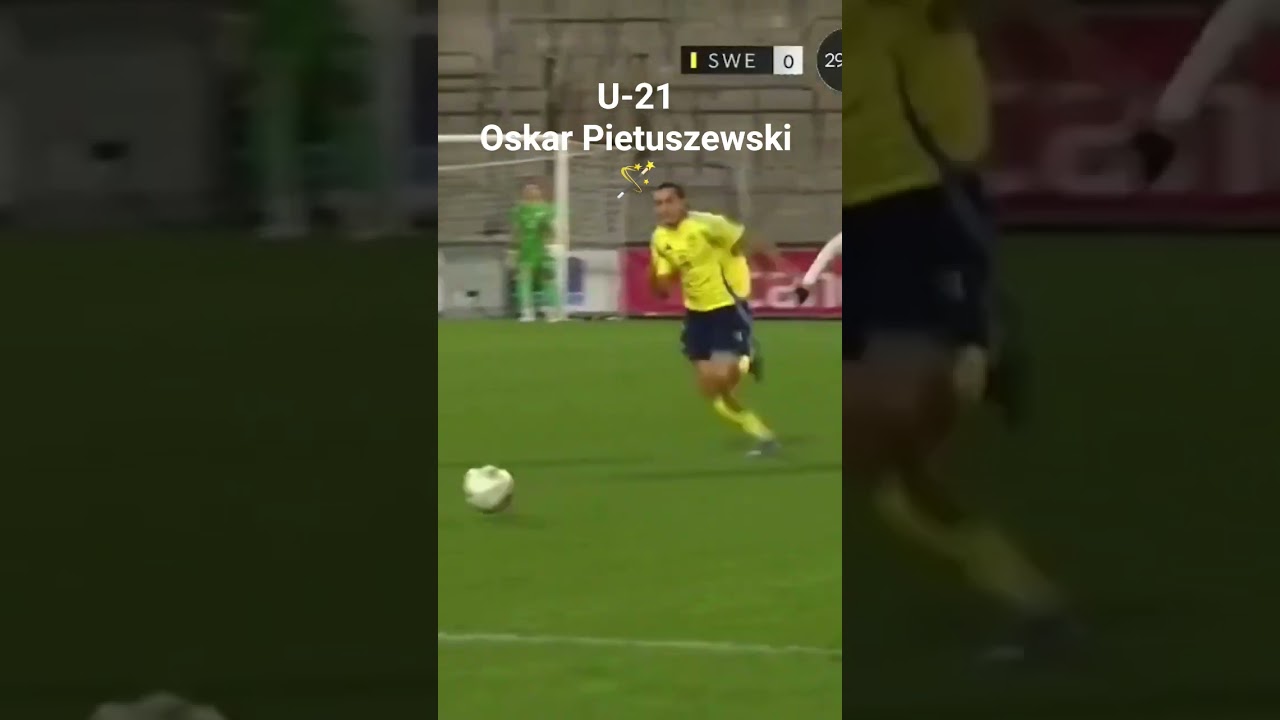 Oskar Pietuszewski i Rajd przez całe boisko + KARNY w KADRZE U21