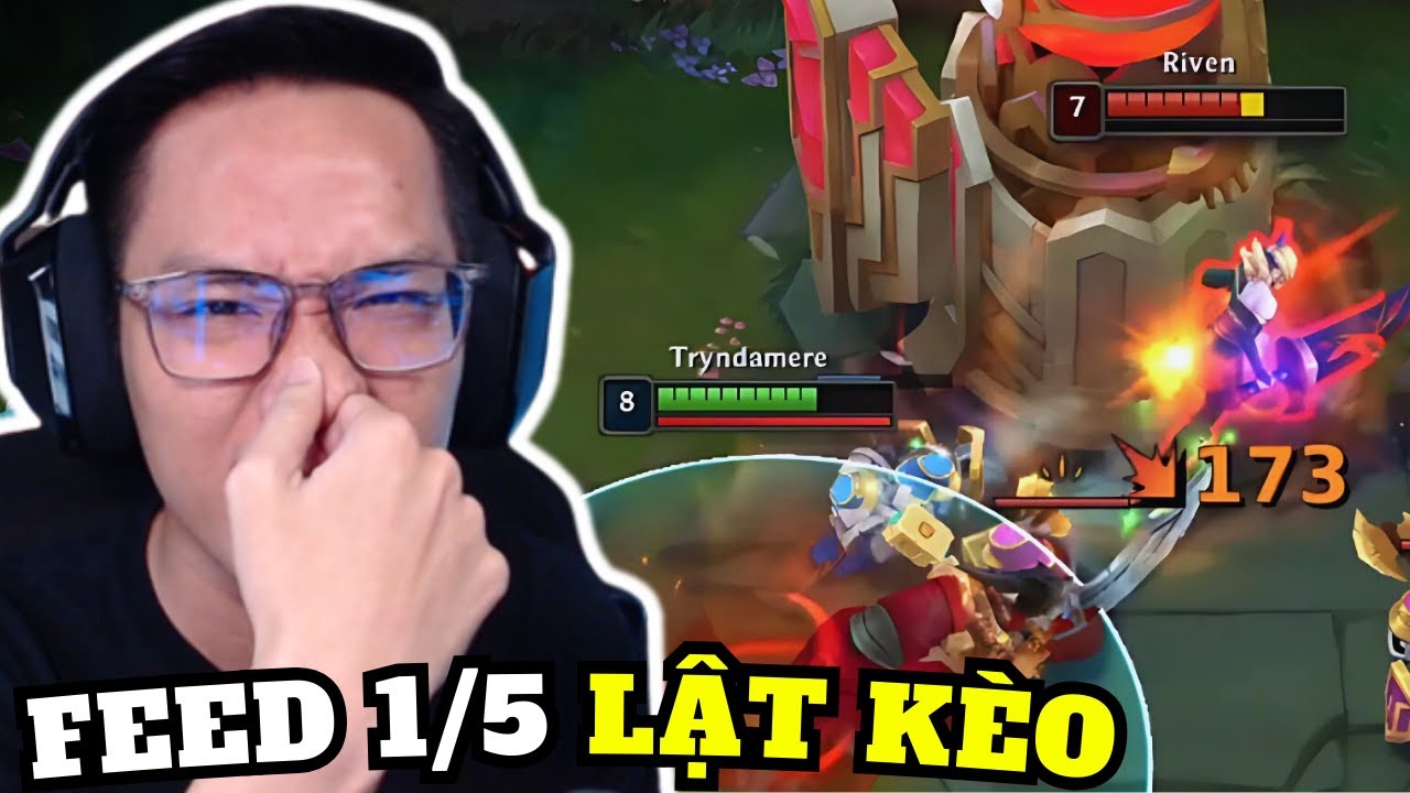 Tryndamere vs Riven: Màn Lật Kèo Mãn Nhãn Khi Đang Feed