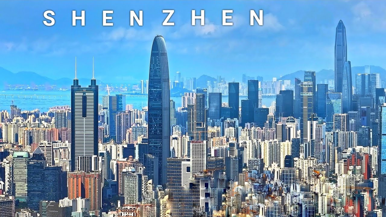 shenzhen, City In China 🇨🇳 4K Ultra HD Video |