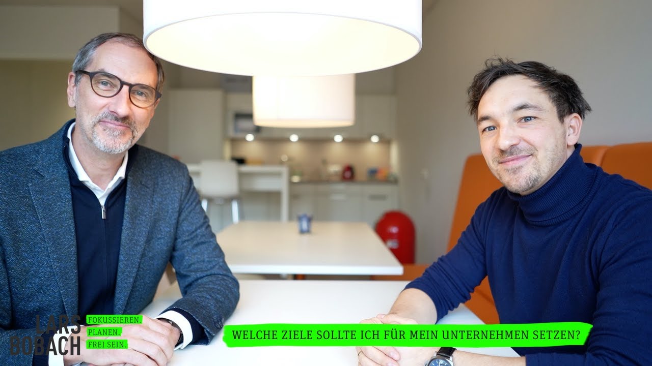 Welche Ziele sollte ich für mein Unternehmen setzen?