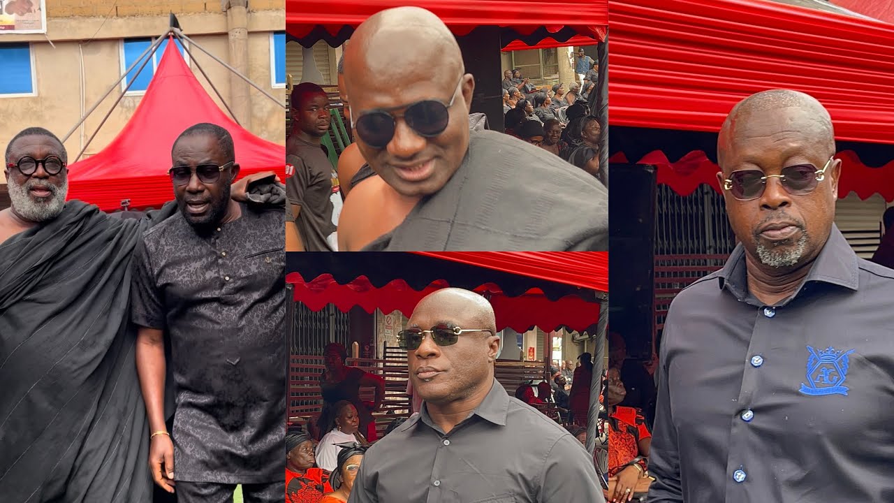 WATCH HOW 😱Dr.Osei Kwame Despite Kofi Boakye Appiah Stadium storms Mr Bent mother’s funeral 