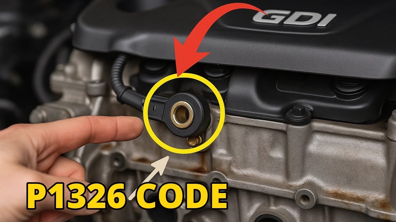 Объяснение кода ошибки P1326 в Hyundai Kia: Неисправность подшипника Theta II (11-19)
