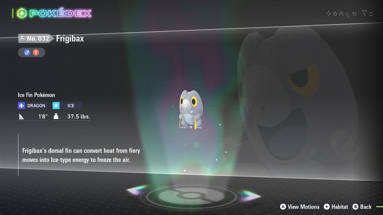 Where to Find & Catch Frigibax in Pok&eacute;mon Legends: Z-A &ndash; Mega Dimension