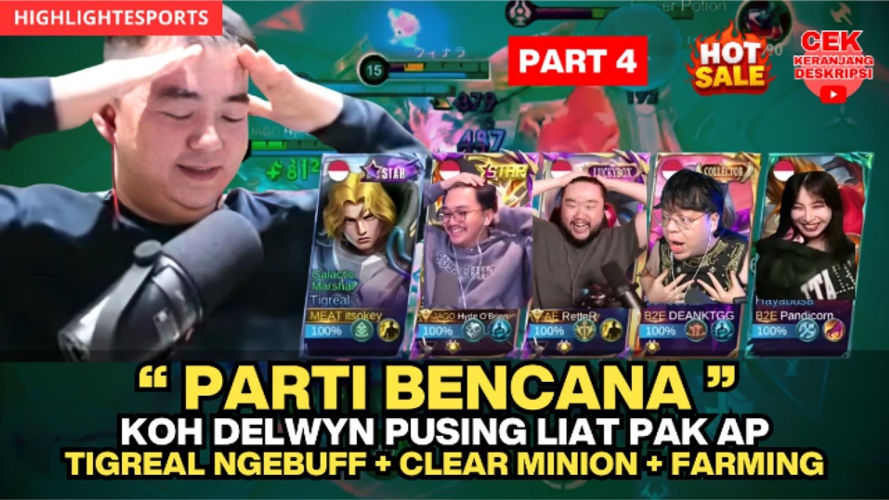 Parti CEO + B2F Part 4, makin stress koh delwyn dan yang lain sama pak AP.