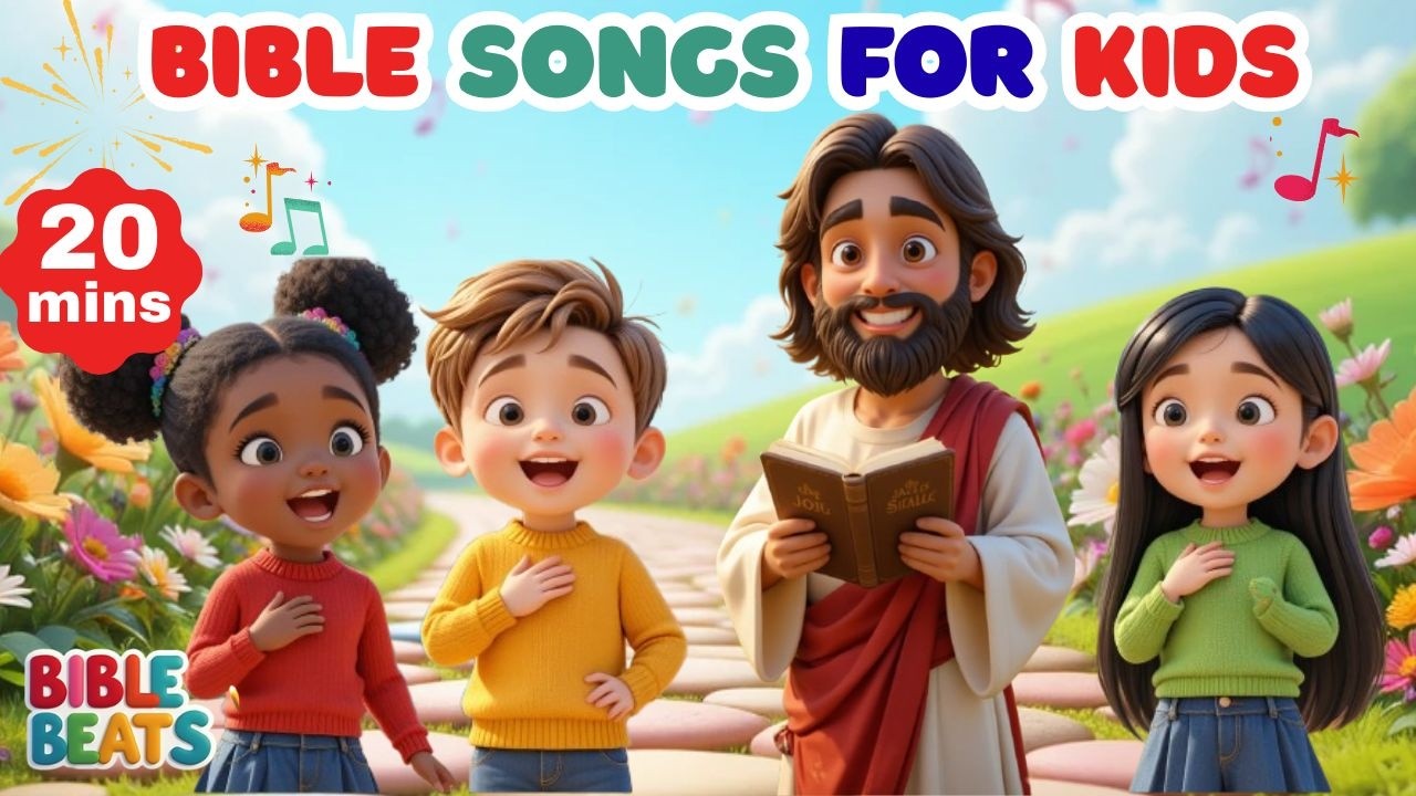 Bible Songs for Kids | Sunday School Songs | 20 minutes of Christian Kids Music