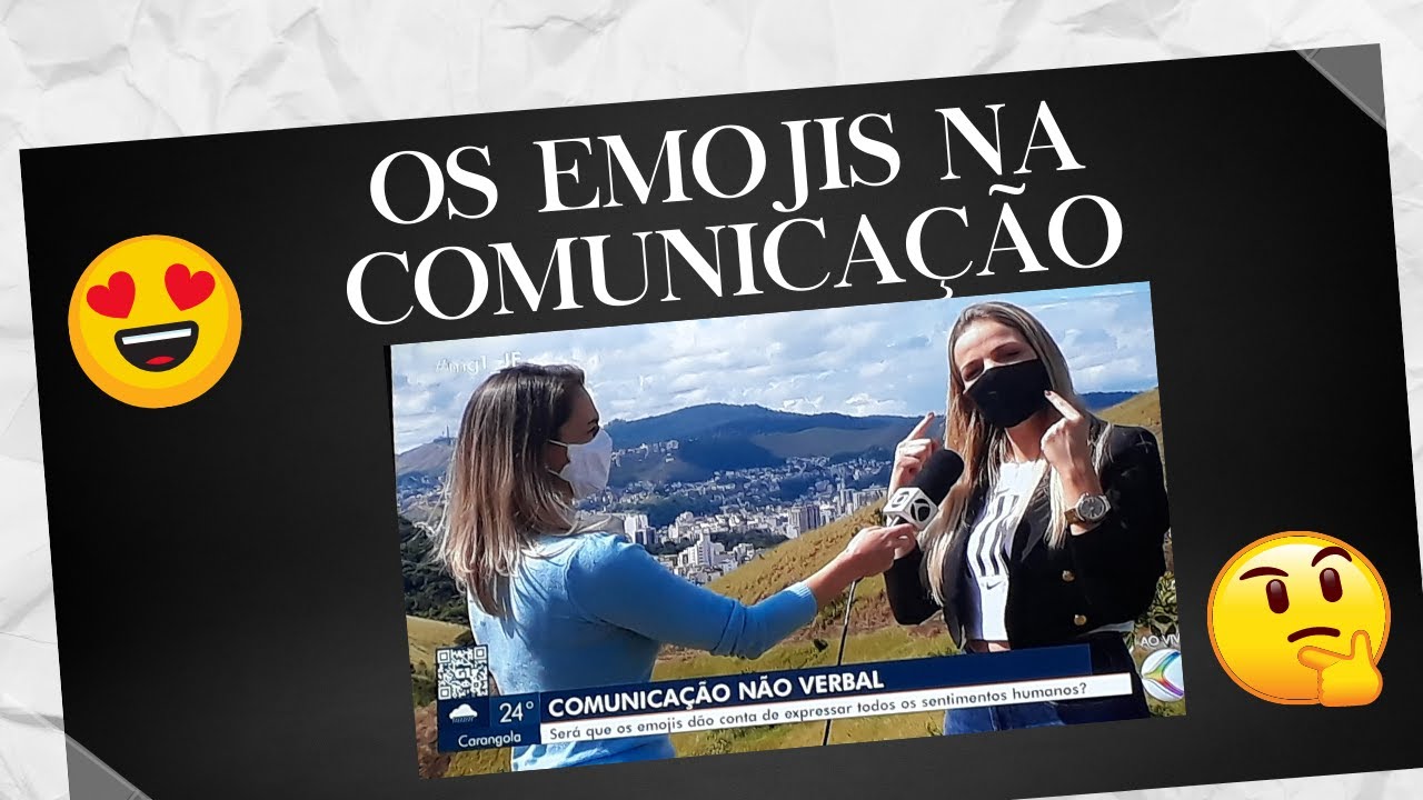 Carol Portilho fala sobre os emojis na comunicação [Entrevista para a Rede Globo]