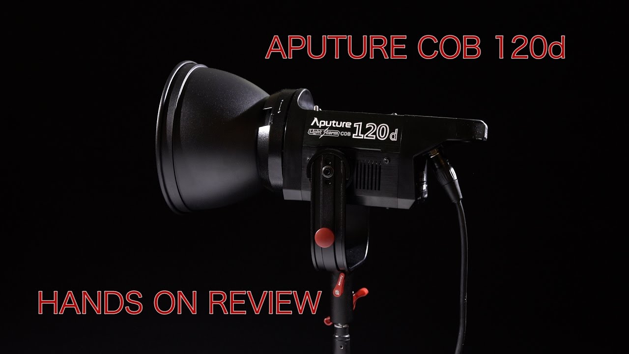 Aputure COB 120d Hands On Review