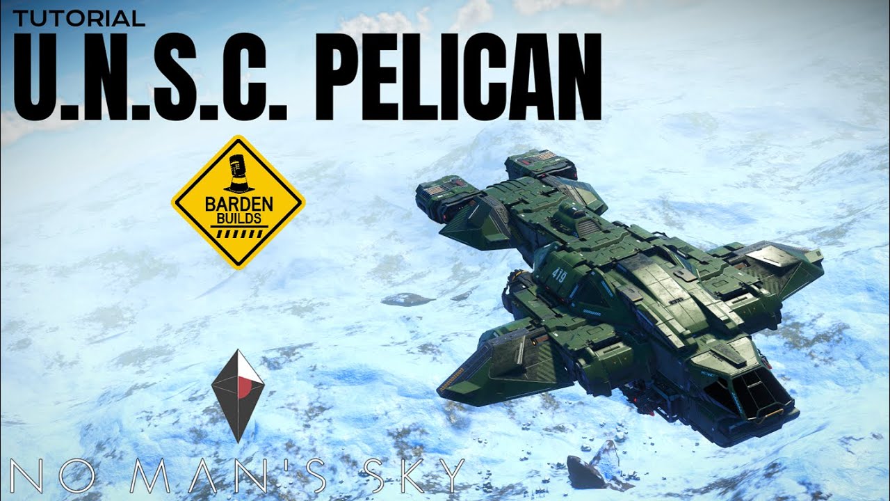No Man's Sky: UNSC Pelican (Tutorial/ No Mods)