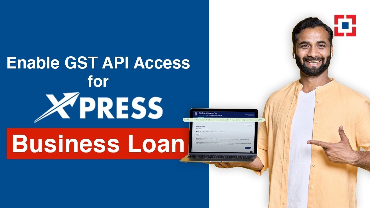 How to share GST details securely while applying for HDFC Bank&nbsp;Business&nbsp;Loan?