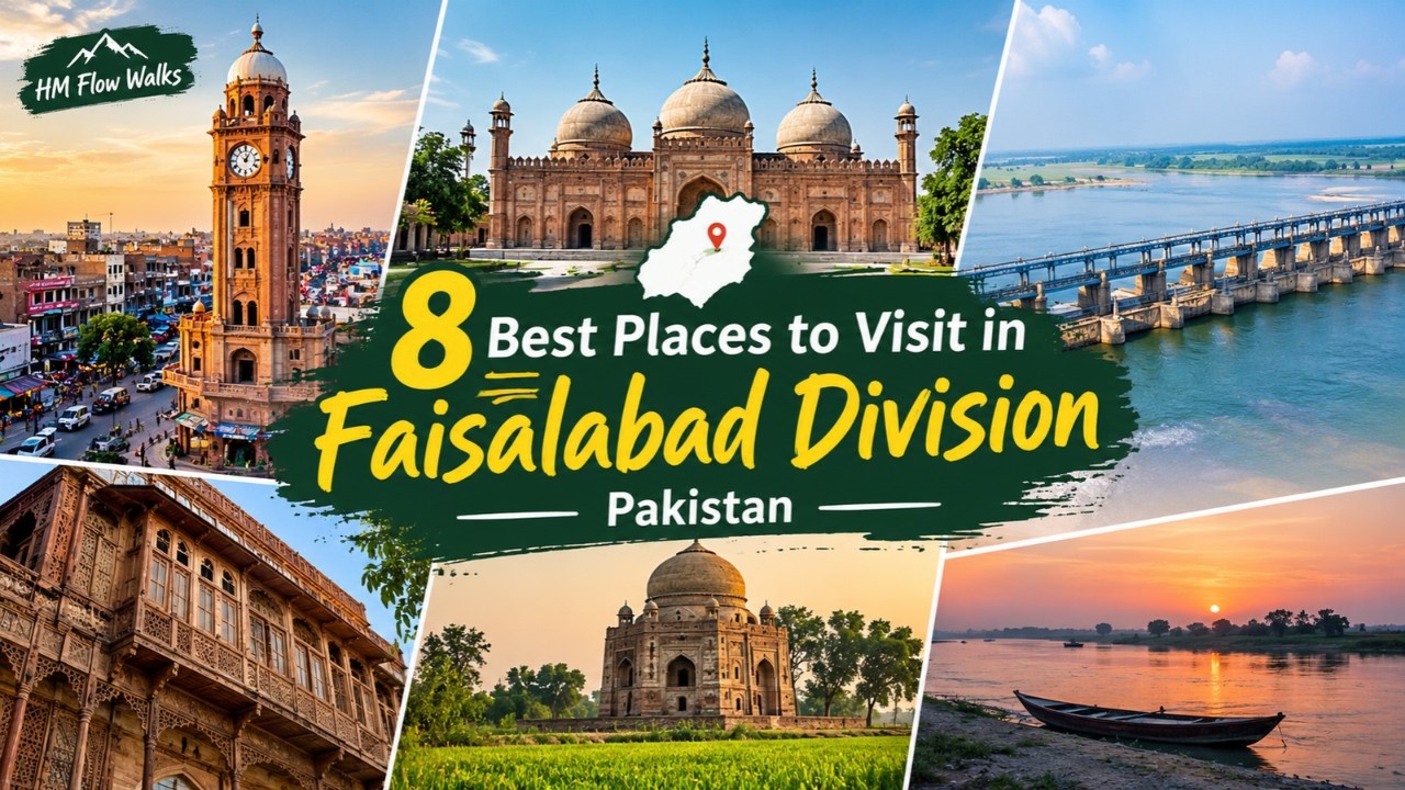 8 Best Places to Visit in Faisalabad Division, Pakistan 🇵🇰 | Hidden Gems & History