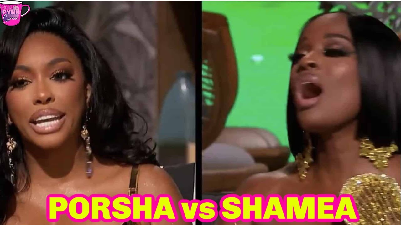 RHOA S16 REUNION Part 3: Porsha & Shamea GO AT IT!