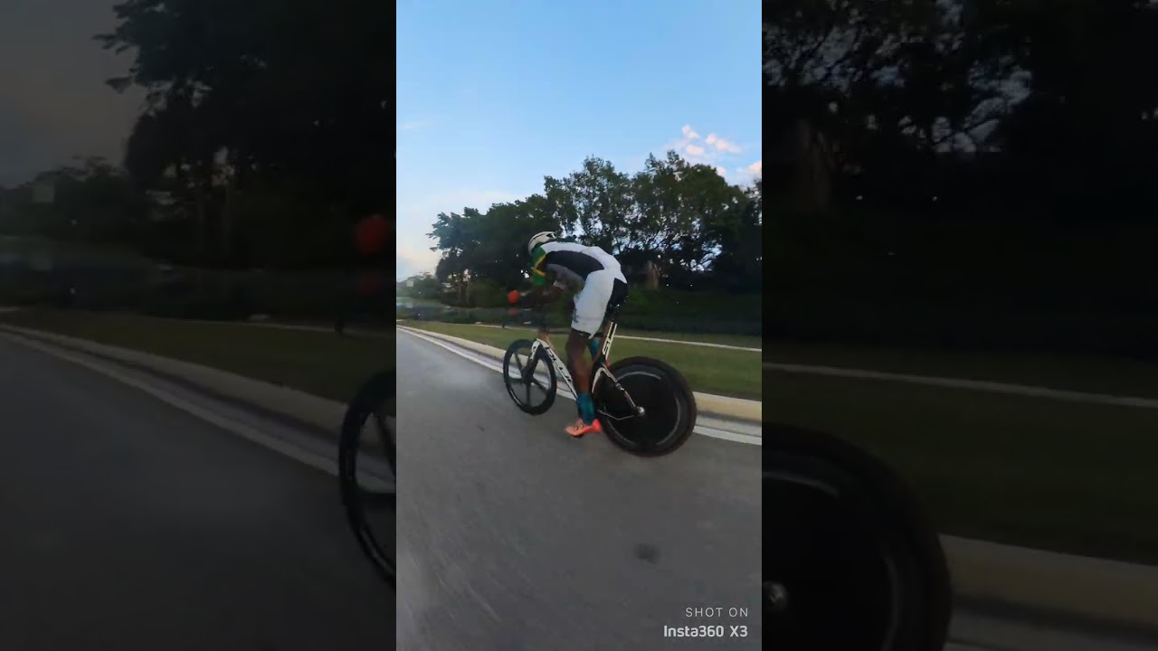 BW Tuesday first ride with the insta360 x3