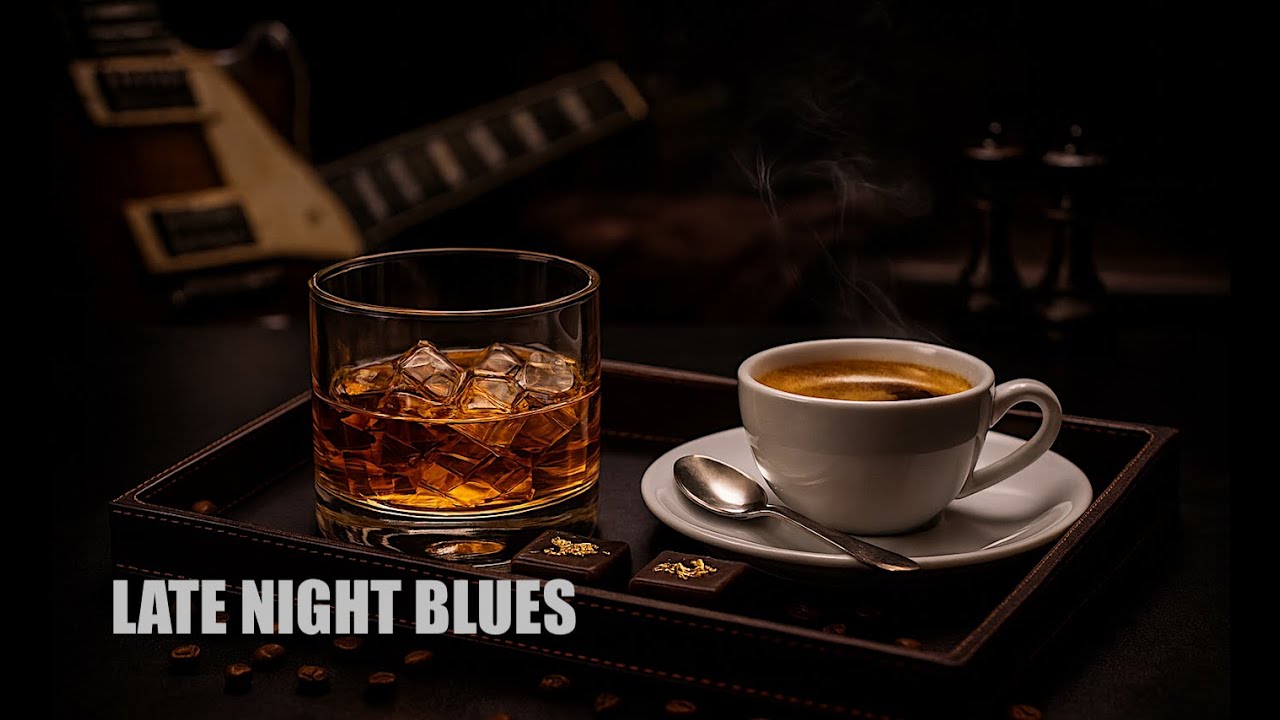 Late Night Blues (4 Hours) | Smooth Relaxing Blues for Stress Relief & Sleep