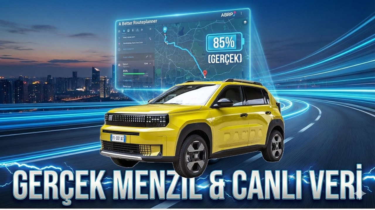 Fiat Grande Panda ABRP'ye Nasıl Bağlanır? | Adım Adım Canlı Veri Rehberi