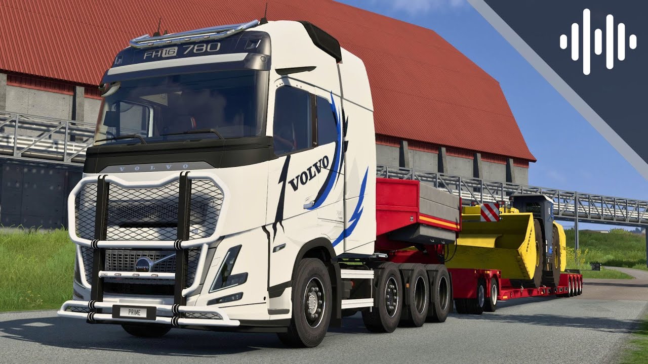 Hauling An Underground Loader In The Nordic Horizons DLC! | Euro Truck Simulator 2 (ETS2) Showcase