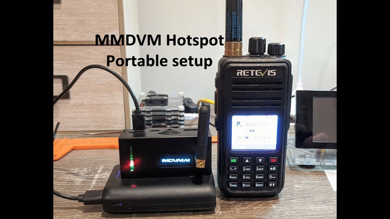 MMDVM Hotspot Portable setup on the VK-DMR network
