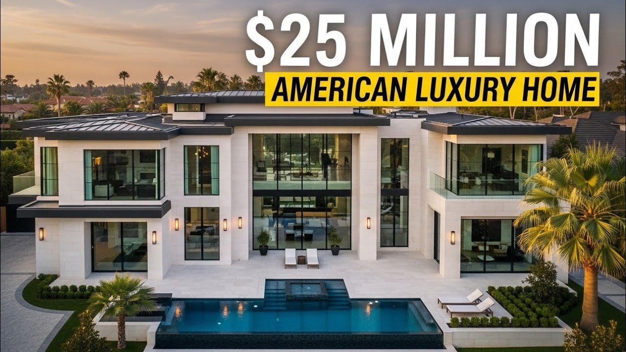 THIS $25 MILLION AMERICAN LUXURY HOME WILL BLOW YOUR MIND
