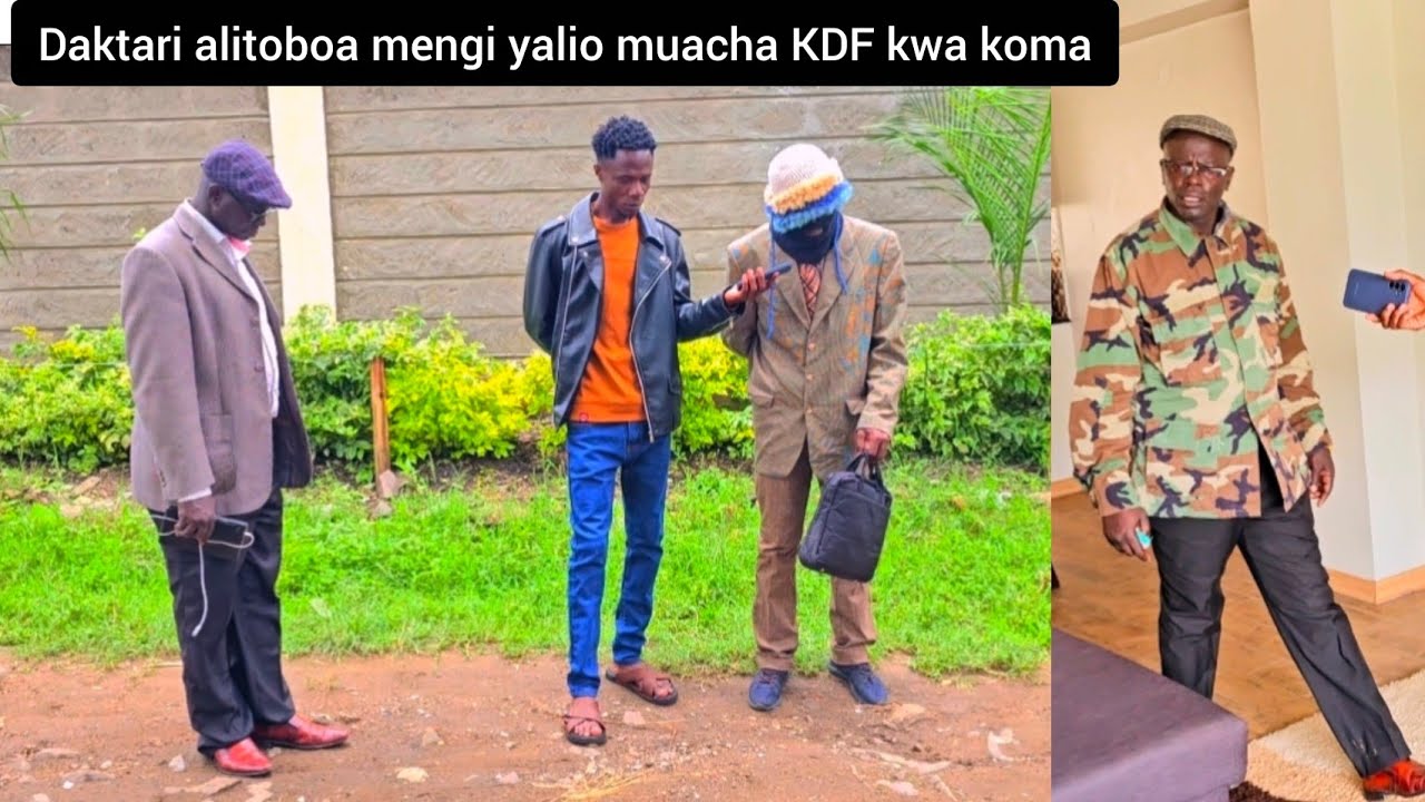 Usitume pesa! Daktari worn KDF, Mama mtoto ndiye ako na mtoto, Kumbe mama Martin pia ni nyoka hivi😳