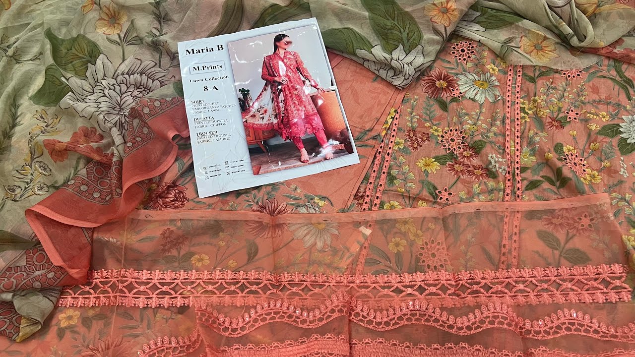 Maria B 8A Chikan Kari Soft Lawn 2025 | Elegant & Affordable | Summer Collection
