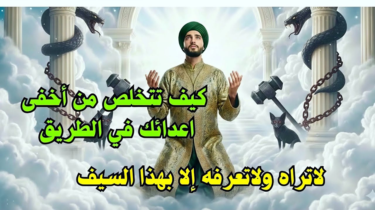 كيف تتخلص من أخفى اعدائك في الطريق، لاتراه ولاتعرفه إلا بهذا السيف