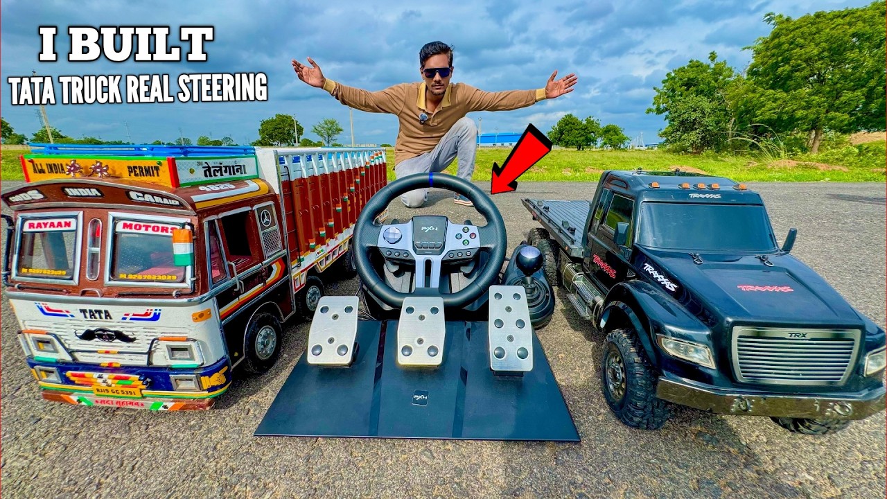 RC Tata 4825 Truck with Real 4D Steering - Chatpat toy TV
