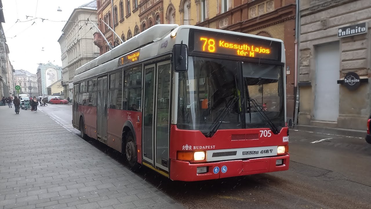 Budapesti trolik a hóban | 2026.02.16. |