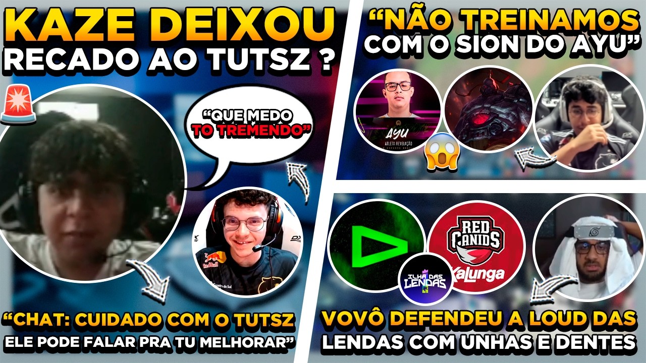 🚨 KAZE É SINCERO SOBRE A FÚRIA e KEYD ! TATU MANDOU A REAL SOBRE A LOUD ! FÚRIA E LOUD ASSUSTAM ?