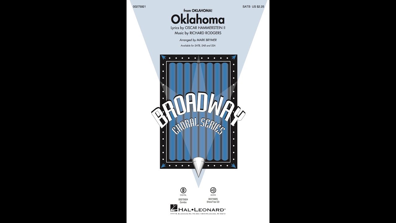 Oklahoma (from Oklahoma!) (SATB Choir) - Arranged by Mark Brymer