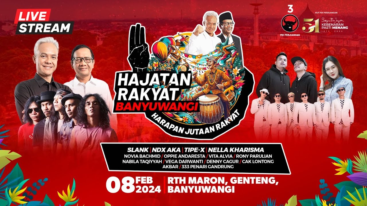 HARAPAN JUTAAN RAKYAT - BANYUWANGI