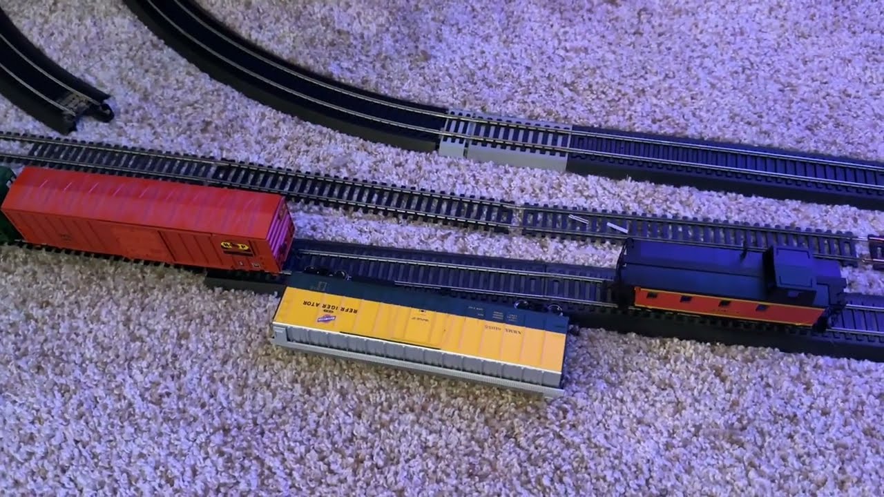 Cats and HO trains (cats vs HO trains)