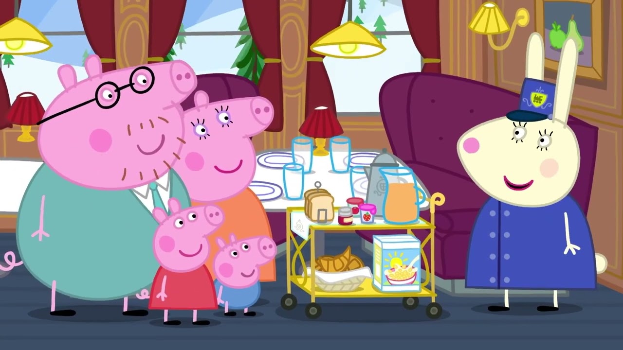 Peppa Pig S05E49 Long Train Journey (Cantonese)