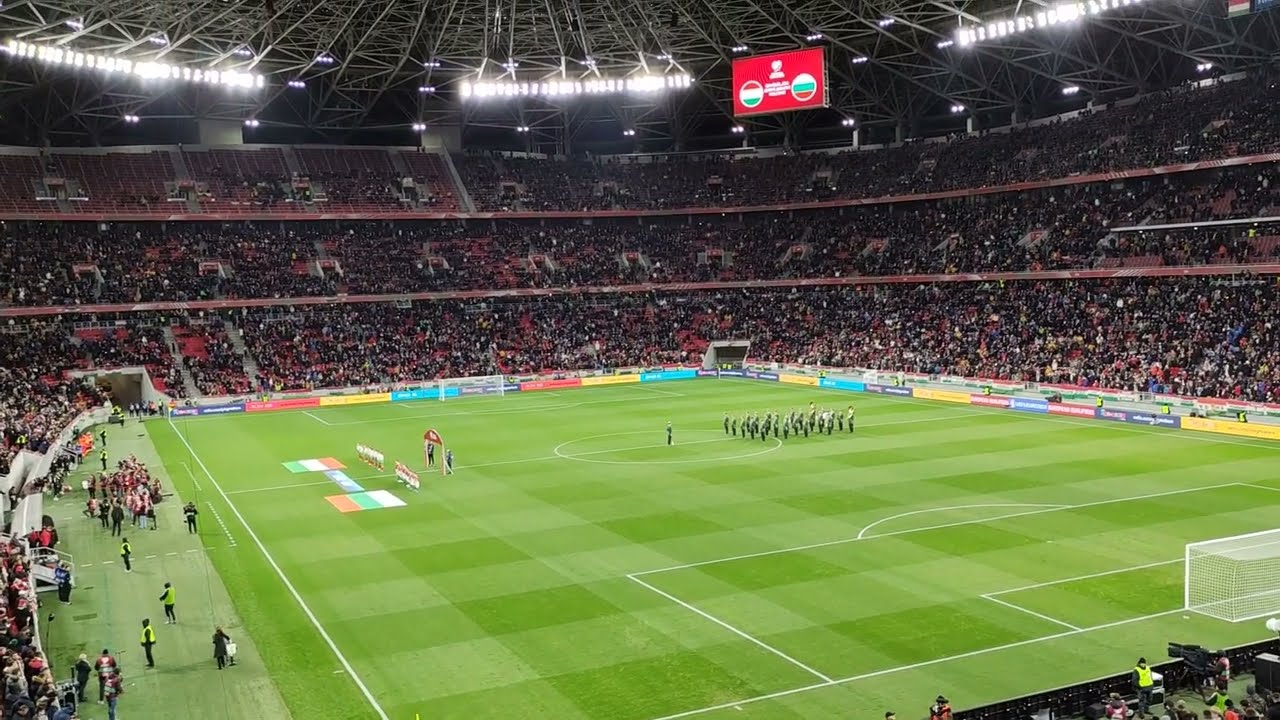 Magyarország - Bulgária 2023 (3-0) Himnuszok