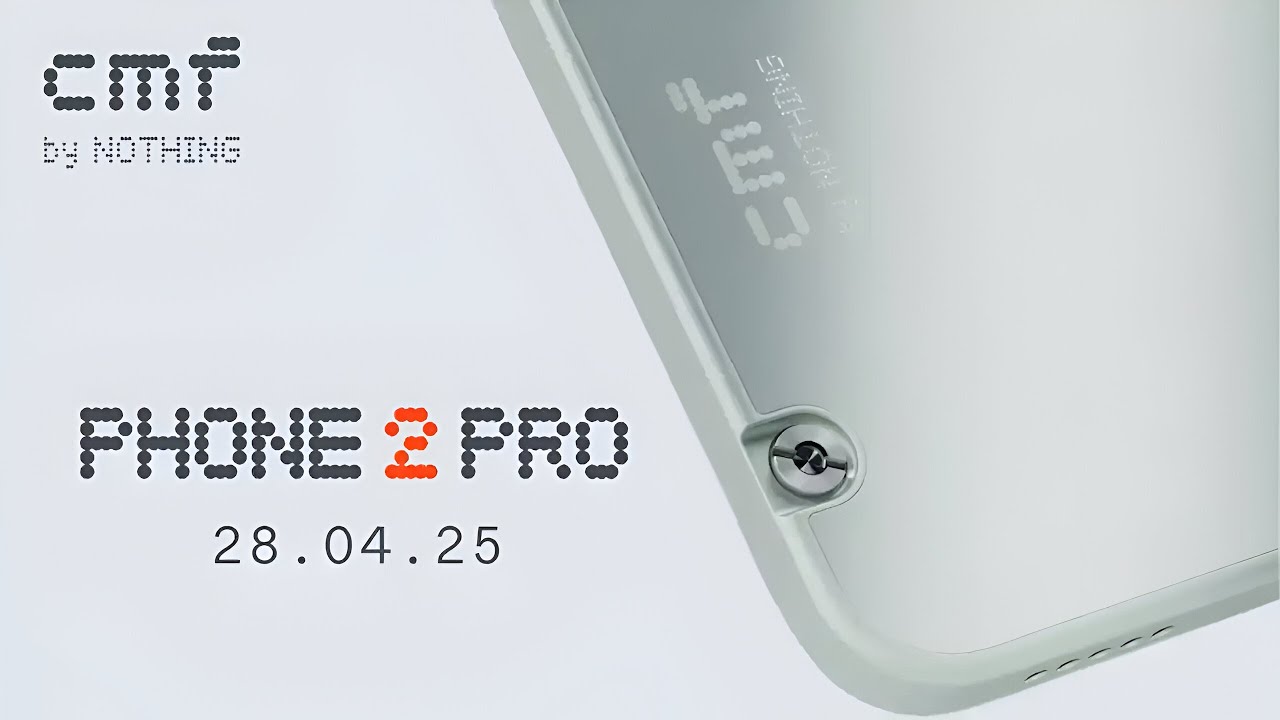 CMF Phone 2|2 Pro By Nothing - Dimensity 7400 CPU