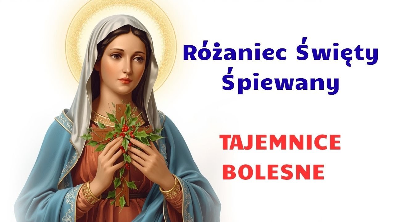 RÓŻANIEC ŚPIEWANY – TAJEMNICE BOLESNE ✝️🌹| Październik Miesiąc Różańca Św. ✝️🌹 Rozważania w Opisie🌹