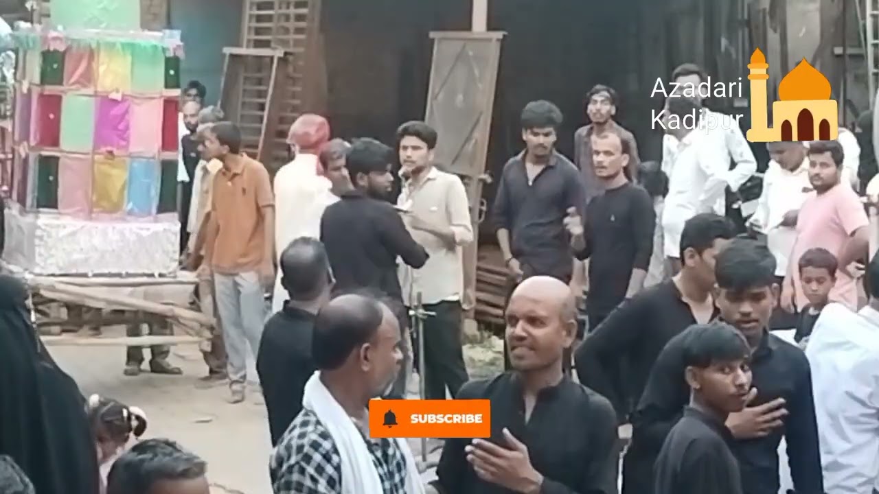 Kadipur Muharram 2025 | Bain Tha Sakina Ka Shaam Hone Wali Hai | Azadari Kadipur