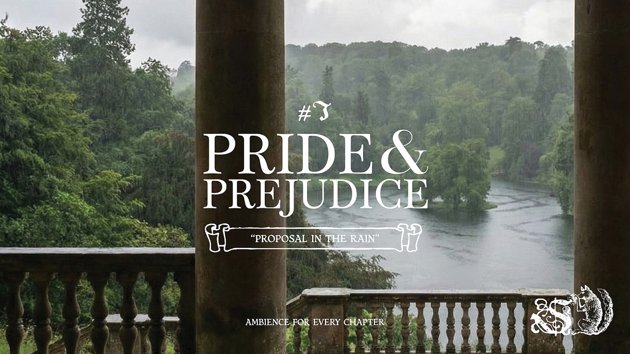 Mr. Darcy Proposes in the Rain | Jane Austen's Pride and Prejudice | Rain Sounds for Reading #rain