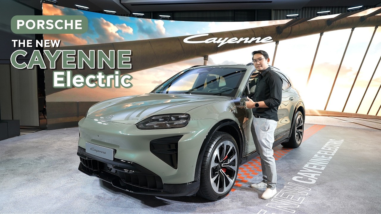 Porsche Cayenne Electric สปอร์ต SUV ที่หรูหราและทรงพลังสุดๆ