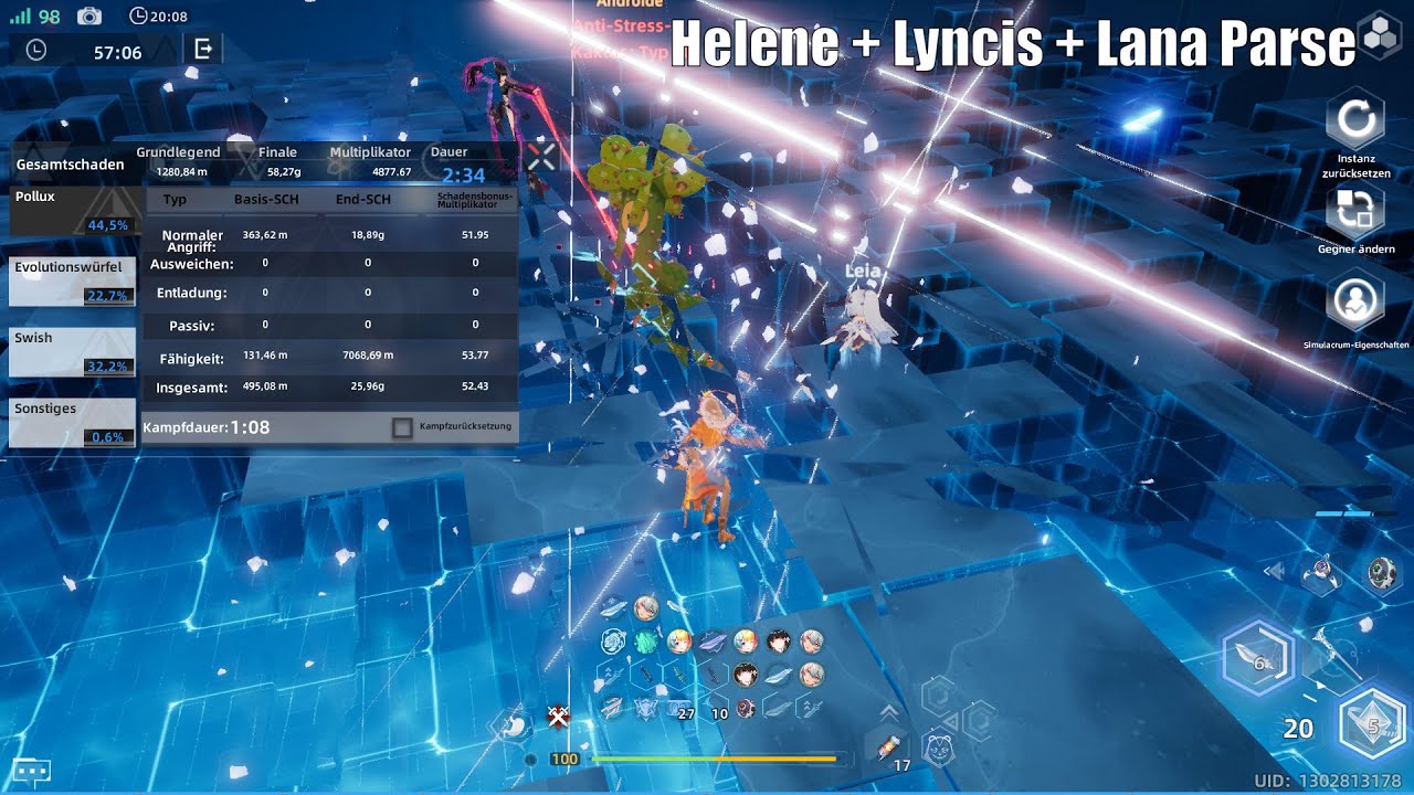 Helene + Lyncis + Lana Parse | Tower of Fantasy