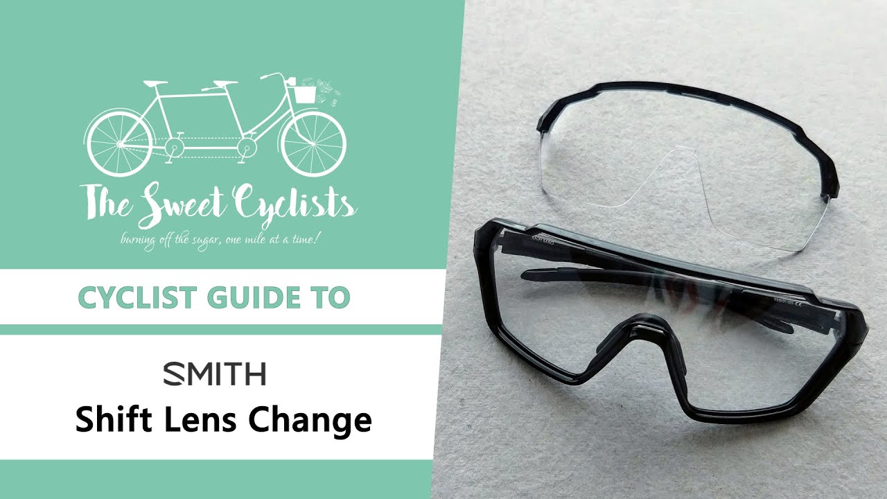 Cyclist guide to changing Smith Shift MAG lenses - feat. Magnetic Lens Swap Design