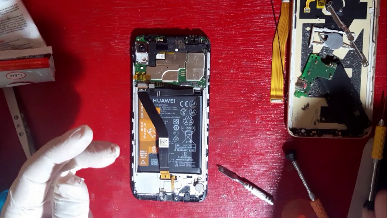 Huawei Y6 2019 Disassembly